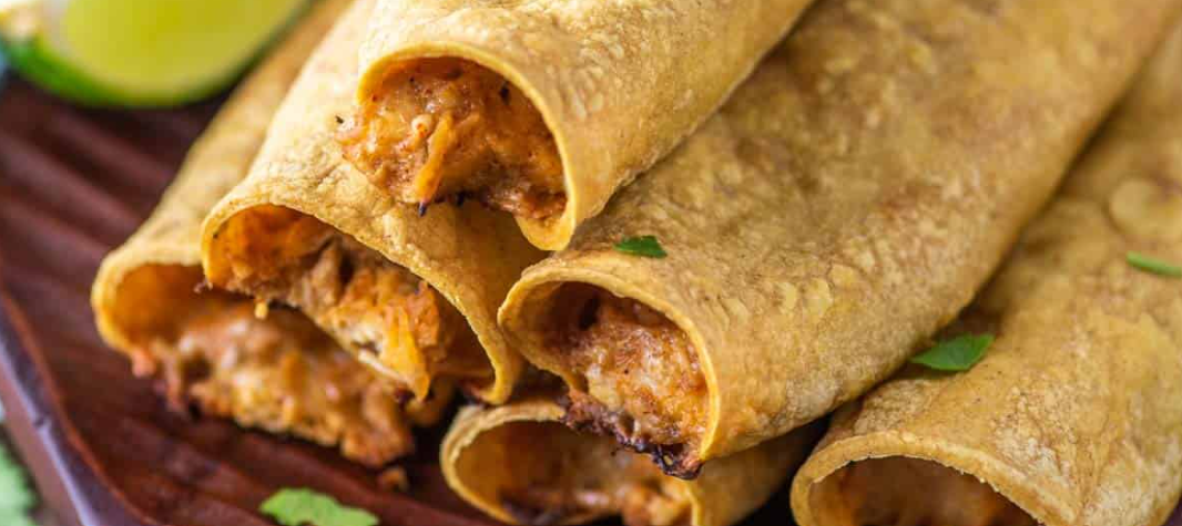 Rolled Chicken Tacos